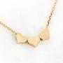 RIAH FASHION Dainty Romantic Charm Necklace - Minimal Pendant Delicate Chain Heart, Love Message Girlfriend, Valentines Mothers Day Jewelry Gift