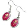 GRAPHICS & MORE A Christmas Story Fragile Novelty Dangling Drop Oval Charm Earrings