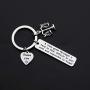 Zuo Bao Scales of Justice Keychain Paralegal Gift Legal Assistant Gift A Truly Great Paralegal is Hard to Find Difficult to Part with Legal Secretary Gift