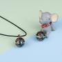 EUDORA Harmony Ball Vintage Necklace Angel Chime Bola Pendant, Long 30 + 45 inch for Pregnancy, Maternity