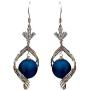 Luxury personality drops frosted pearl earrings long earrings earrings