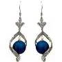 Luxury personality drops frosted pearl earrings long earrings earrings