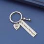 FOTAP Fitness Trainer Thank You Gift You Make a Difference Keychain Workout Jewelry Gift for Fitness Instructor