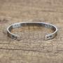 Joycuff Bracelets for Women Inspirational Christmas Birthay Gifts Funny Quote Engraved Friend Encouragement Jewelry Motivational Cuff Bangle