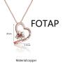 FOTAP Ohana Bracelet Hibiscus Flower Jewelry Ohana Means Family Necklace OHANA Fans Jewelry BFF Jewelry