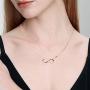 ✦Gifts for Mothers Day✦18K Gold Plated S925 Sterling Silver Infinity Necklace 5A Cubic Zirconia CZ Endless Love Pendant with Necklaces Jewelry for Women and Girls