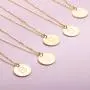 Disc Initial Necklaces for Women Girls,18K Gold Plated Round Disc Double Side Engraved Rose Flower Necklace Initial Adjustable Personalized Alphabet Letter Pendant for Women Disc Initial Necklaces for Women Girls,18K Gold Plated Round Disc Double Side Engraved Rose Flower Necklace Initial Adjustable Personalized Alphabet Letter Pendant for Women