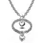 Heart Pendant Necklace Toggle Chain Heart Bracelet Chain Set Stainless Steel Charm Love Heart Jewelry Set Silver Love Heart Shape Pendant Choker Necklace Valentines Gifts for Women Girls Heart Pendant Necklace Toggle Chain Heart Bracelet Chain Set Stainless Steel Charm Love Heart Jewelry Set Silver Love Heart Shape Pendant Choker Necklace Valentines Gifts for Women Girls
