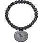 PROSTEEL Stainless Steel Serenity Prayer Bracelet Praying Hands Rosary Bead Religious Vintage Jewelry for Men/Women, fits Wrist from 5.9 to 7.9