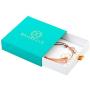 Baubelle Expandable Inspirational Stackable Charm Bracelet “She Believed She Could So She Did''