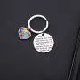 ENSIANTH Autism Teacher Keychain Autism Teacher Gift Autism Jewelry Gift Autism Teacher Appreciation Gift