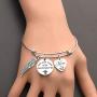 Gzrlyf Now She Flies with Hummingbirds Keychain Memorial Jewelry Remembrance Gifts