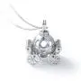 925 Sterling Silver Pumpkin Carriage Pendant Necklace,Bracelet