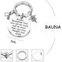 BAUNA Medical Assistant Gifts MA Keychain MA Medical Assistant Graduation Gift Always Remember That You Can Do More Inspirational Jewelry Medical Student Gift