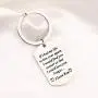 FUSTMW Couple Keychains Husband from Wife Couple Gifts for Girlfriend Boyfriend I Love You Keychain if I Had My Life to Live Over Again I Would Find You Sooner