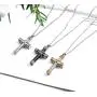 Suxerlry Cross Cremation Urn Necklace for Ashes Stainless Steel Memorial Pendant Keepsake Jewelry Suxerlry Cross Cremation Urn Necklace for Ashes Stainless Steel Memorial Pendant Keepsake Jewelry