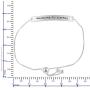 Shop LC Delivering Joy 925 Sterling Silver You are my Sunshine Tag Adjustable Bolo Bracelet