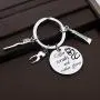 CENWA Dentist Gift Dental Hygienist Gift Dental Keychain Coffee Scrubs and Rubber Gloves Dentist Jewelry Graduation Gift for DH Dentist Assistant