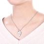 starchenie BFF Best Friend Necklaces for 2/3/4 Girls Fashion Rhinestone Crystal Puzzle Couples Friendship Pendant Necklaces