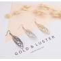 Fashion Costume Jewelry Dangle Drop Earrings Set For Women Teen Silver Gold And Black Tones