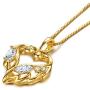 Heart Pendant Necklaces for Women with Swarovski Dainty Cubic Zirconia Diamond Love Swan Necklace 18K Gold Plated Meaningful Mother Daughter Necklace Christmas Gift For Her