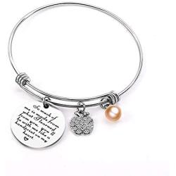 NEWNOVE Teacher Appreciation Gifts for Women,Thank You Gifts for Teacher Bracelet,Christmas Gifts for teacher from student