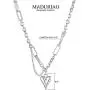 MADURIAO Dainty Cute Choker Necklaces for Women Stainless Steel Pendant Necklace Simple Jewelry Teen Gifts