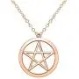MANZHEN Gold Silver Supernatural Star Pentagram Pentacle Pendant Necklace Wicca Pagan Jewelry MANZHEN Gold Silver Supernatural Star Pentagram Pentacle Pendant Necklace Wicca Pagan Jewelry