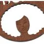 AONJU Womens Wooden Hollow African Dangle Earrings AONJU Womens Wooden Hollow African Dangle Earrings