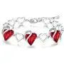Leafael Infinity Love Heart Link Bracelet with Birthstone Crystal, Womens Gifts, Silver-Tone, 7'' with 2'' Extender Leafael Infinity Love Heart Link Bracelet with Birthstone Crystal, Womens Gifts, Silver-Tone, 7'' with 2'' Extender