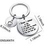 ENSIANTH Funny Sarcastic Gift I Know I Swear A lot I Am Very Sorry Ill Try to Be Good Keychain Rude Gift Best Friend Birthday Gift