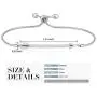 Blue Evil Eyes Link Bracelet in S925 Sterling Silver Dainty Cubic Zirconia Adjustable Link Lobster Claw Clasp Chain Jewelry Gift for Women Girls Blue Evil Eyes Link Bracelet in S925 Sterling Silver Dainty Cubic Zirconia Adjustable Link Lobster Claw Clasp Chain Jewelry Gift for Women Girls