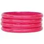 Indian Bangles Jewelry Bollywood Fashion Jewelry Plain Glass Bangles 4p Traditional Costume Matching Bracelets Bangles For Women/Girls