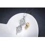 CHENGHONG Urn Necklaces for Ashes 925 Sterling Silver Evil Eye Hollow Urn Hamsa Hand Necklace Keepsake Cremation Jewelry for Ashes Hand of Fatima Gifts for Women