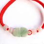 The Best Feng Shui Red String Bracelet with Color Jade Pi Xiu/Pi Yao Bead Lucky Wealthy Amulet Brecelet Jewelry