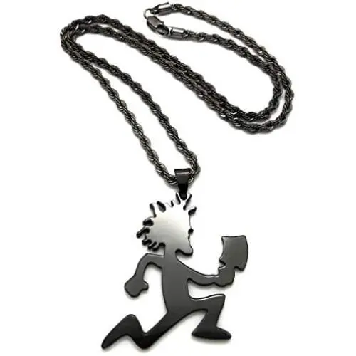 GWOOD Juggalo Pendant with 24 or 30 Inch Long Necklace GWOOD Juggalo Pendant with 24 or 30 Inch Long Necklace