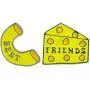 Charmart Best Friends Lapel Pin 2 Piece Set Macaroni and Cheese Enamel Brooch Pins Accessories Badges Gifts Charmart Best Friends Lapel Pin 2 Piece Set Macaroni and Cheese Enamel Brooch Pins Accessories Badges Gifts