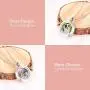 EVERLEAD Dainty Silver Necklaces for Women,316L Floating Round Locket Pendant Charms Necklaces Simple Cute Stainless Steel Toughened Glass Necklaces for Women Friendship Necklace EVERLEAD Dainty Silver Necklaces for Women,316L Floating Round Locket Pendant Charms Necklaces Simple Cute Stainless Steel Toughened Glass Necklaces for Women Friendship Necklace