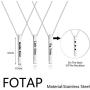 FOTAP 3 Sisters Jewelry Big Sister Middle Sister Little Sister Necklace Triplets Necklace 3 Sisters Necklace Set of 3 Friendship Necklace BFF Gifts