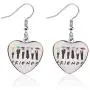 AKTAP Friends TV Show Inspired Featuring Mohamed Drissi Drop Earrings Movie TV Series Jewelry Gift