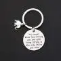 KUIYAI Elephant Keychains You Never Know How Strong You are Inspirational Gift for Graduate Elephant Lovers