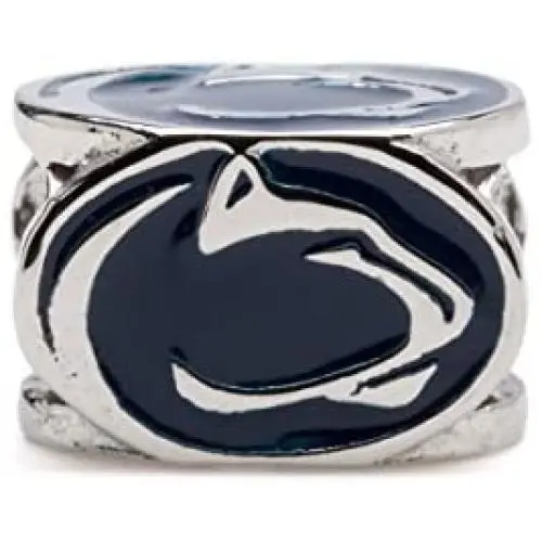 Penn State University Charm | Penn State Nittany Lions Bead Charm | Penn State Jewelry | PSU Gifts | Officially Licensed Penn State Bracelet Charms | Penn State Charm Fits Most Charm Bracelets