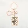 WUSUANED Never Drive Faster Than Your Guardian Angel Can Fly Keychain Bracelet New Driver Gift Sweet 16 Gift