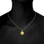 PRAYMOS Sunflower Necklace 18k Gold Plated 925 Sterling Silver CZ Pendant Necklace You are My Sunshine
