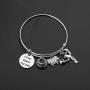 TIIMG I’ll Be There for You Bracelet Friendship Jewelry Inspirational Gift for Best Friend, Daughter, Sister, Mom