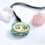 Orgone Pendant Necklace Round Tree of Life Chakra Healing Crystals Stones Necklace Healing Jewelry Men Women Orgone Pendant Necklace Round Tree of Life Chakra Healing Crystals Stones Necklace Healing Jewelry Men Women
