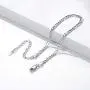 ChicSilver 925 Sterling Silver Simple Durable Cuban Link/Figaro/Twist Rope/Bead Chain Bracelet for Women Teen Girls(with Gift Box) ChicSilver 925 Sterling Silver Simple Durable Cuban Link/Figaro/Twist Rope/Bead Chain Bracelet for Women Teen Girls(with Gift Box)