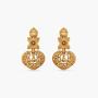 Tarinika Falak Antique Gold-Plated Indian Jewelry Set with Necklace and Earrings