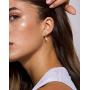 Gold Star Hoop Earrings for Women, Silver Star Earrings Dangle Mini Huggie Hoop Earrings, Dainty Aesthetic Jewelry for Teen Girl