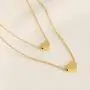 Makone Heart Necklace Gold 18k Layered Choker Necklace Gift for Women Girls Necklace Adjustable Layering Jewelry Set Makone Heart Necklace Gold 18k Layered Choker Necklace Gift for Women Girls Necklace Adjustable Layering Jewelry Set